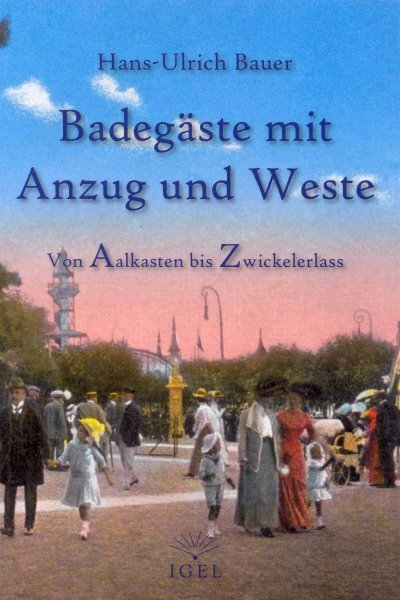 Badegäste mit Anzug und Weste 1