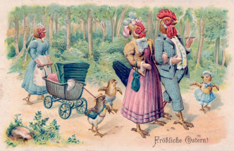 Hahn und Huhn