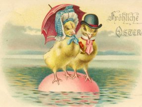unterm Regenschirm